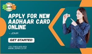 Aadhaar Card Correction Online - JDMR