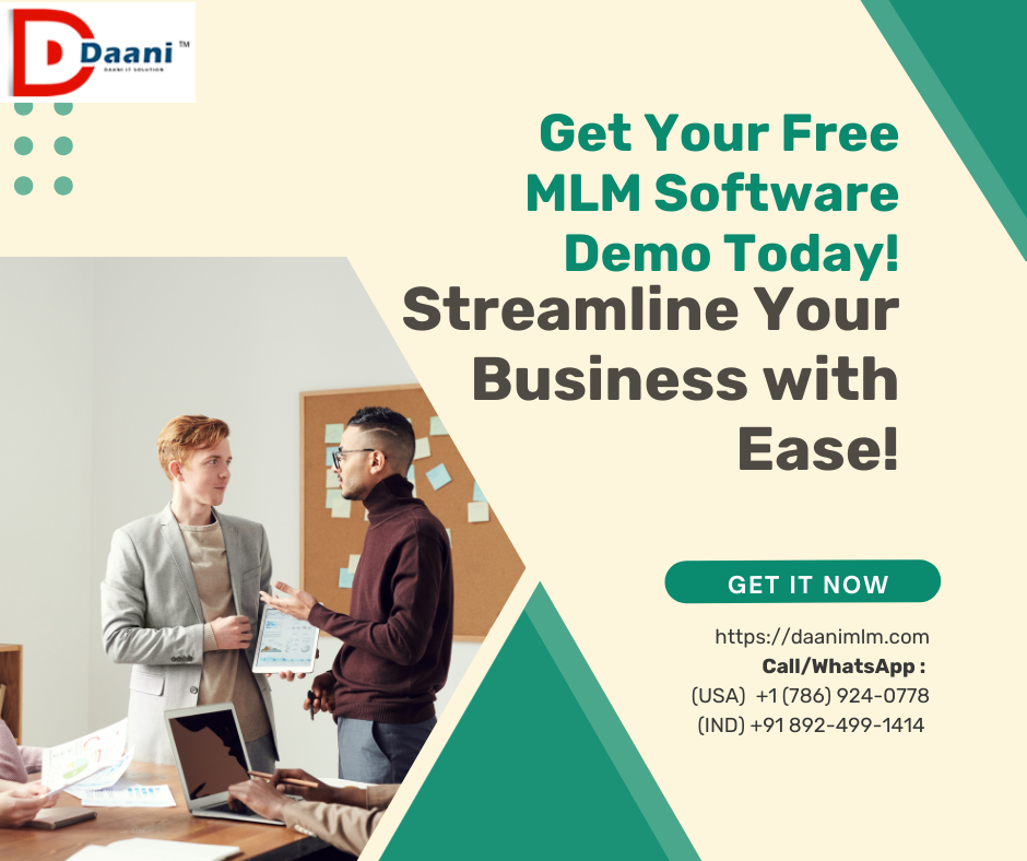 Affordable MLM software services from plans like binary, matrix with a free demo inside