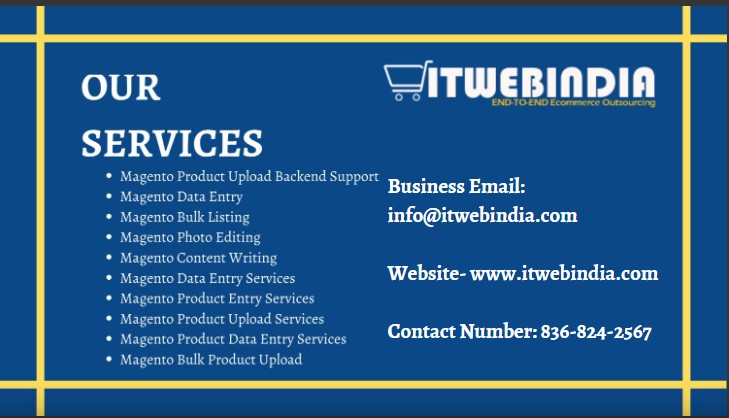 Find the Best Magento Data Entry Services in Delhi - Itwebindi