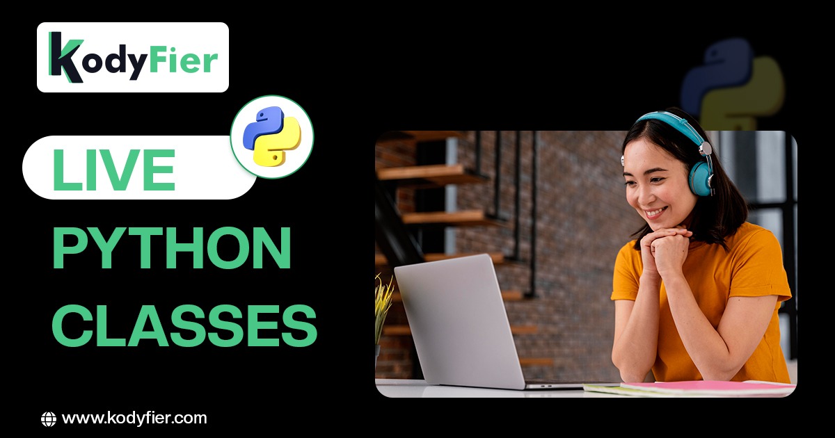 Live Python Classes with Kodyfier in India: Transform Your Coding Journey