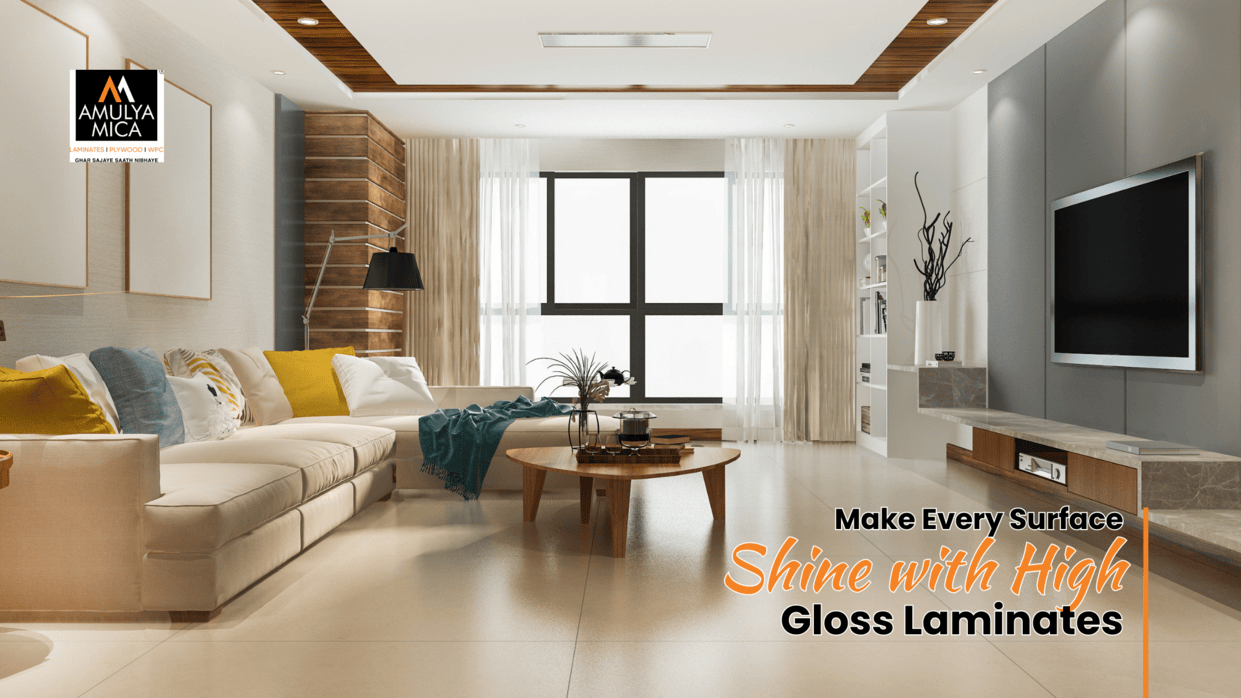 Make Every Surface Shine with High Gloss Laminates