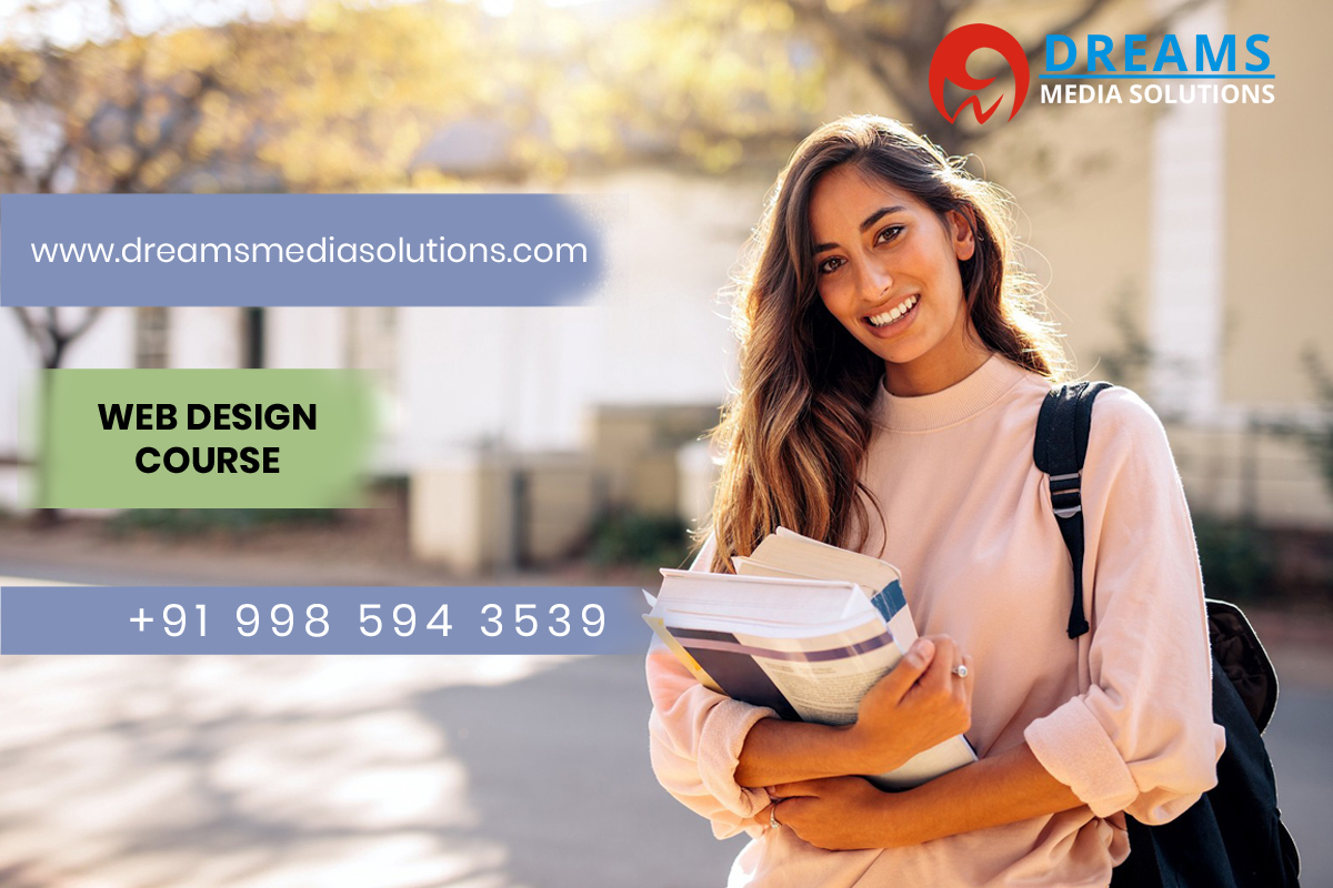 Dreams Media Solutions Your One-Stop Web Design Training institutes in Hyderabad-Web Design Course