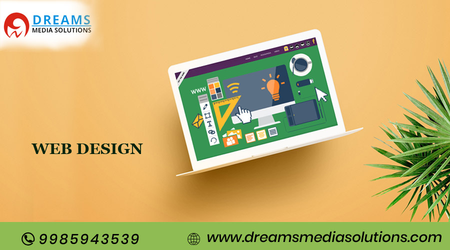 Dreams media Solutions is the best web designing training in Hyderabad