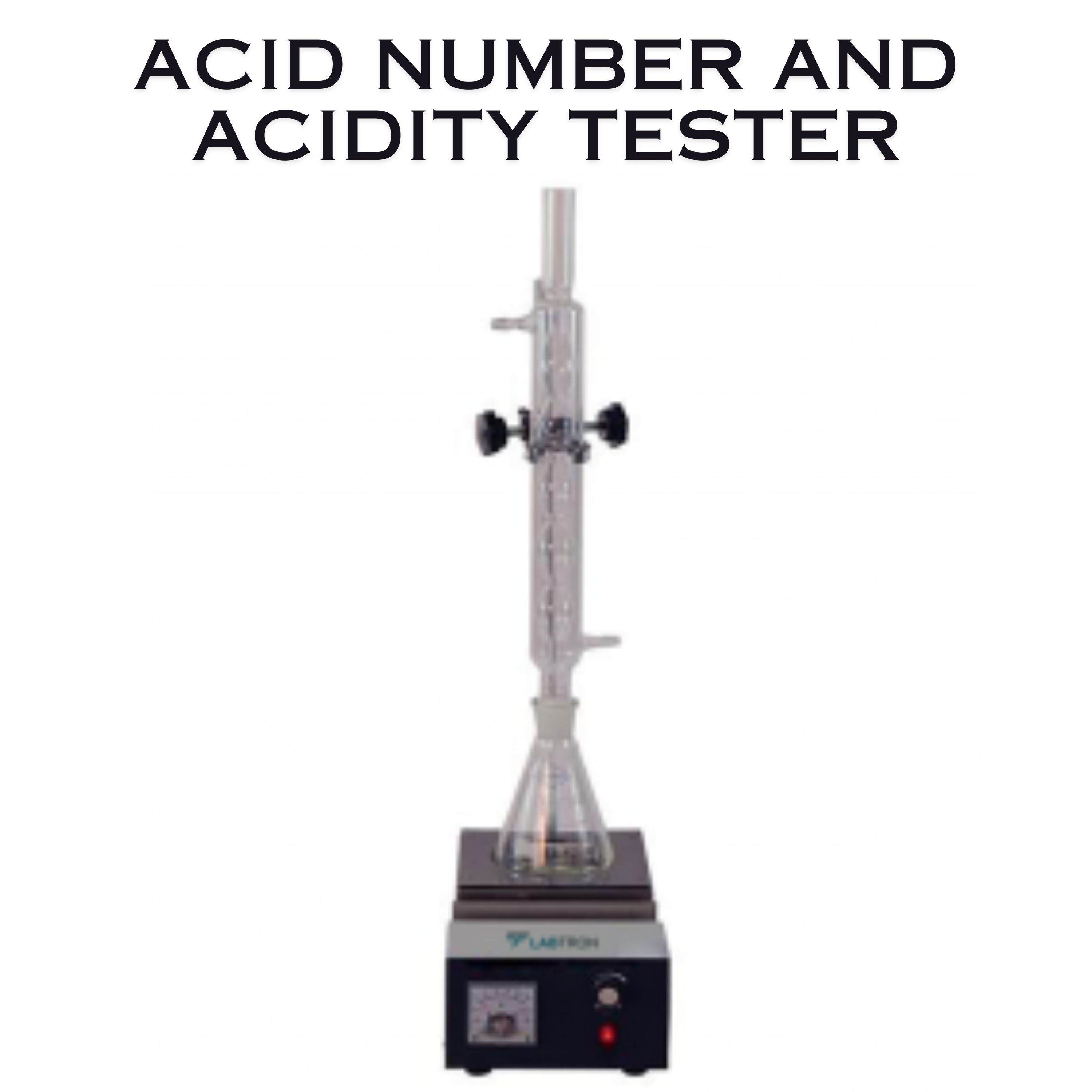 Acid Number and Acidity Tester