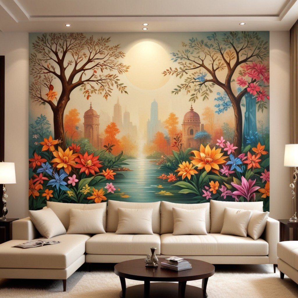 Bold and Beautiful: Painting Designs for Your Living Room