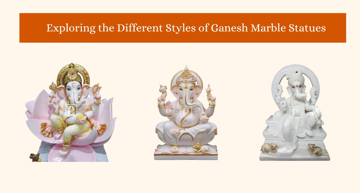 Exploring the Different Styles of Ganesh Marble Statues