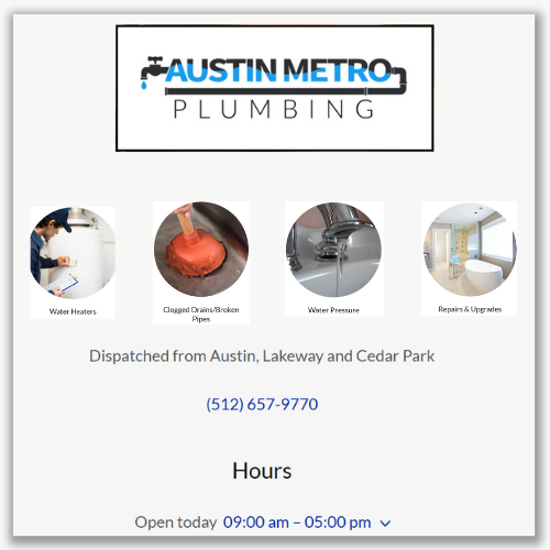 Clogged Drain Service Cedar Park