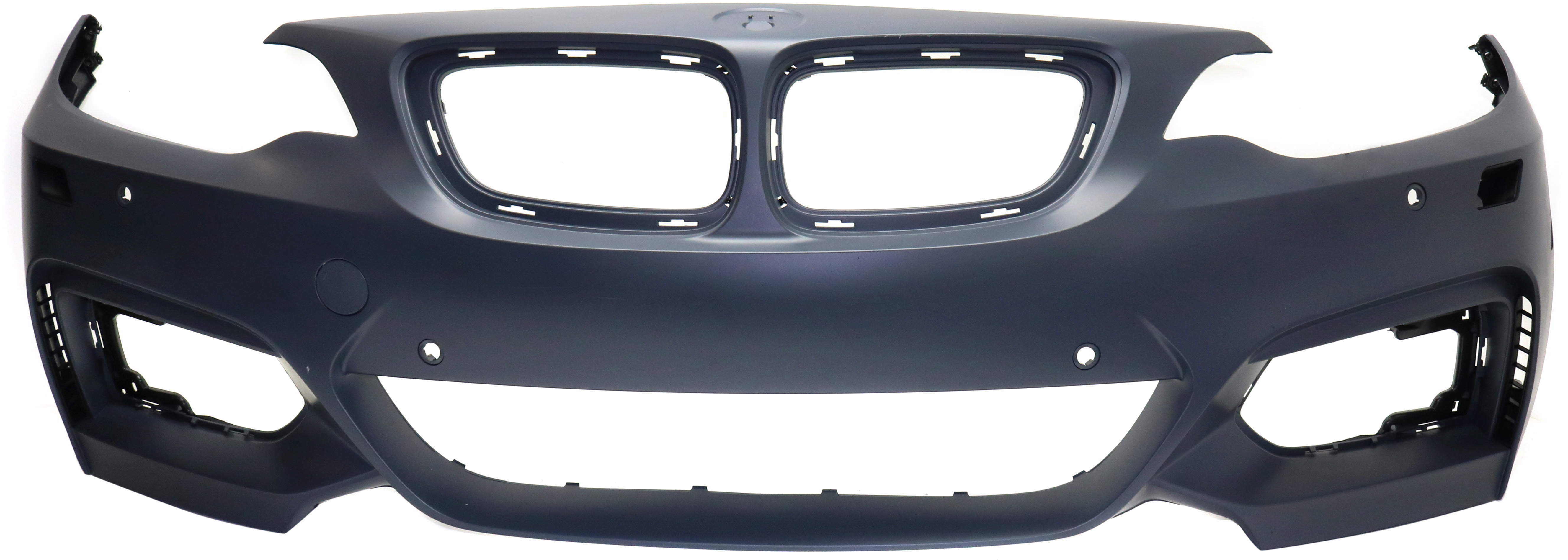 PARTS OASIS New Aftermarket BM1000413 Front Bumper Cover Primed Replacement For BMW 2-Series 2014 - 2021 With M Sport Pkg With Headlight Washer Holes (230i 2017 | 228i Conv) Coupe Replaces OE 51118058097