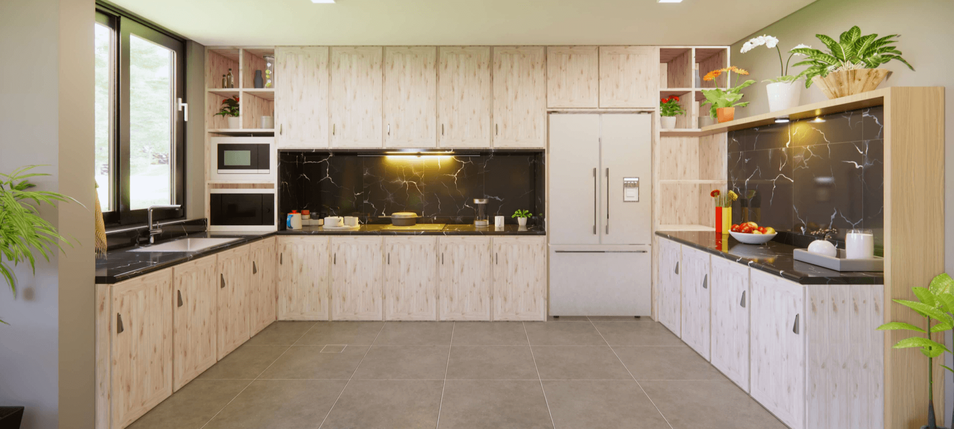 Aluminium Pantry Cupboards
