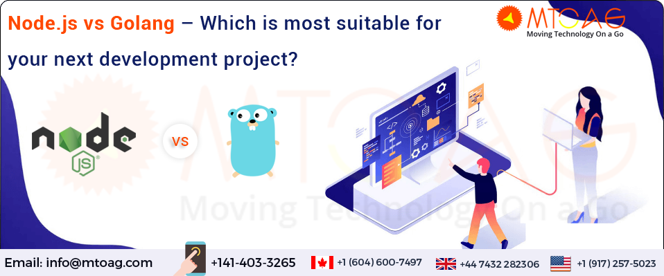Node.JS Vs. Golang: Which is most suitable for your next development project?
