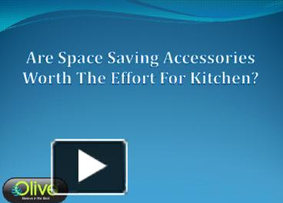 Information about the kitchen accessories