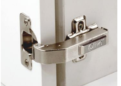 Selection of the different types of hinges