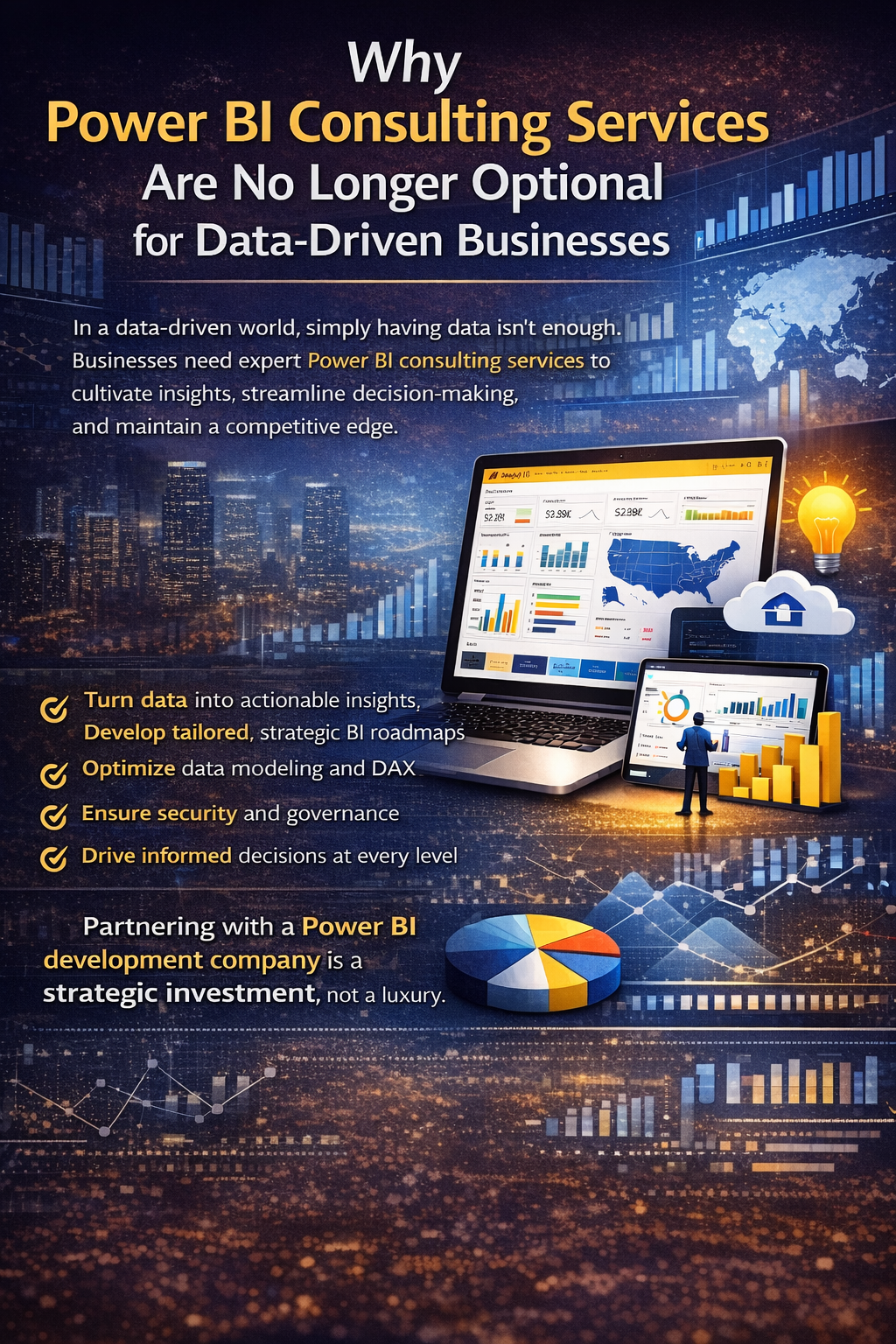 How to Use Power BI Consulting Services to Build a Scalable Analytics Strategy