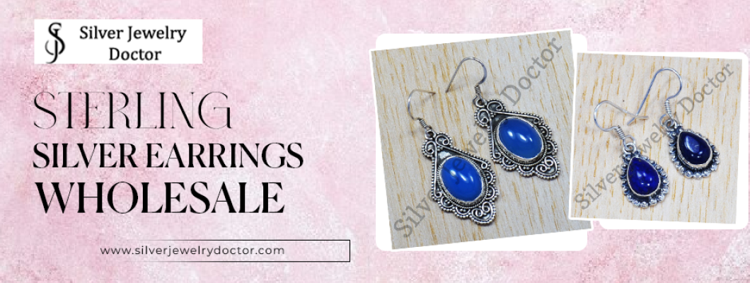 Procure High-Quality Sterling Silver Earrings Wholesale for Maximum Retail Profit