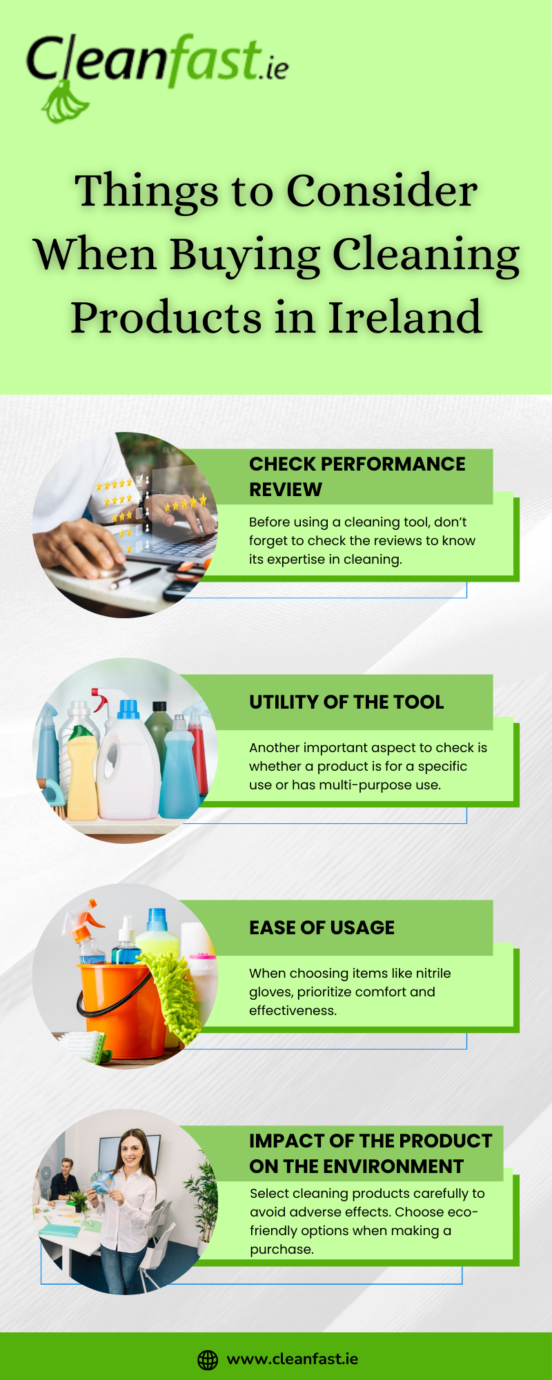 Things to Consider When Buying Cleaning Products in Ireland