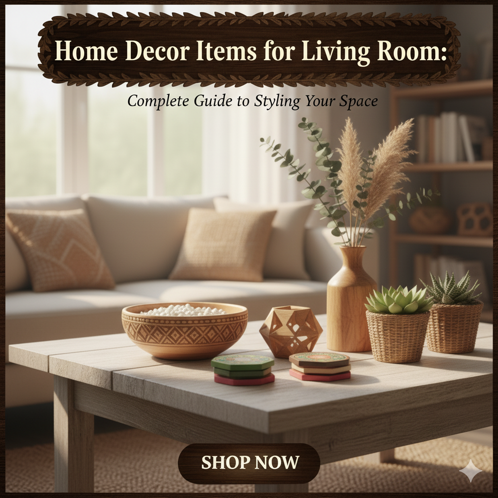 Home Decor Items for Living Room: Ideas, Essentials & Styling Tips