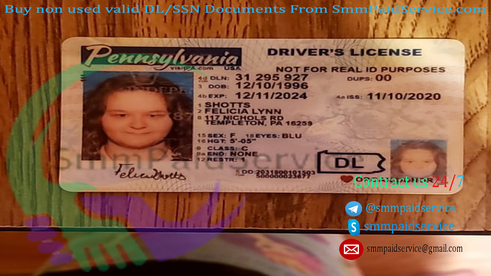 Why You Should Buy Valid (DL&SSN) Package from SmmPaidService