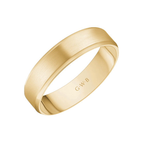 Complementing Style Wedding Bands for Couples 