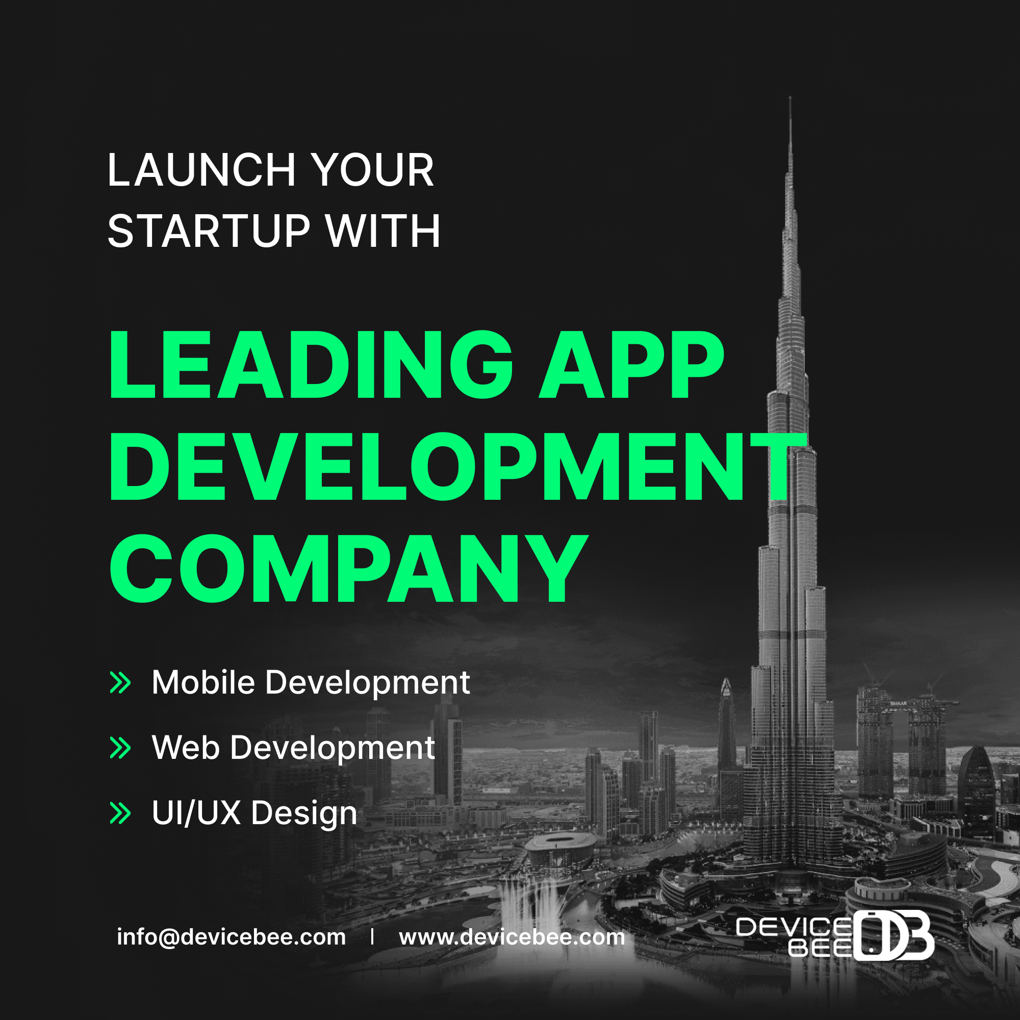 Why DeviceBee Is Top Mobile App Development Company In Dubai UAE
