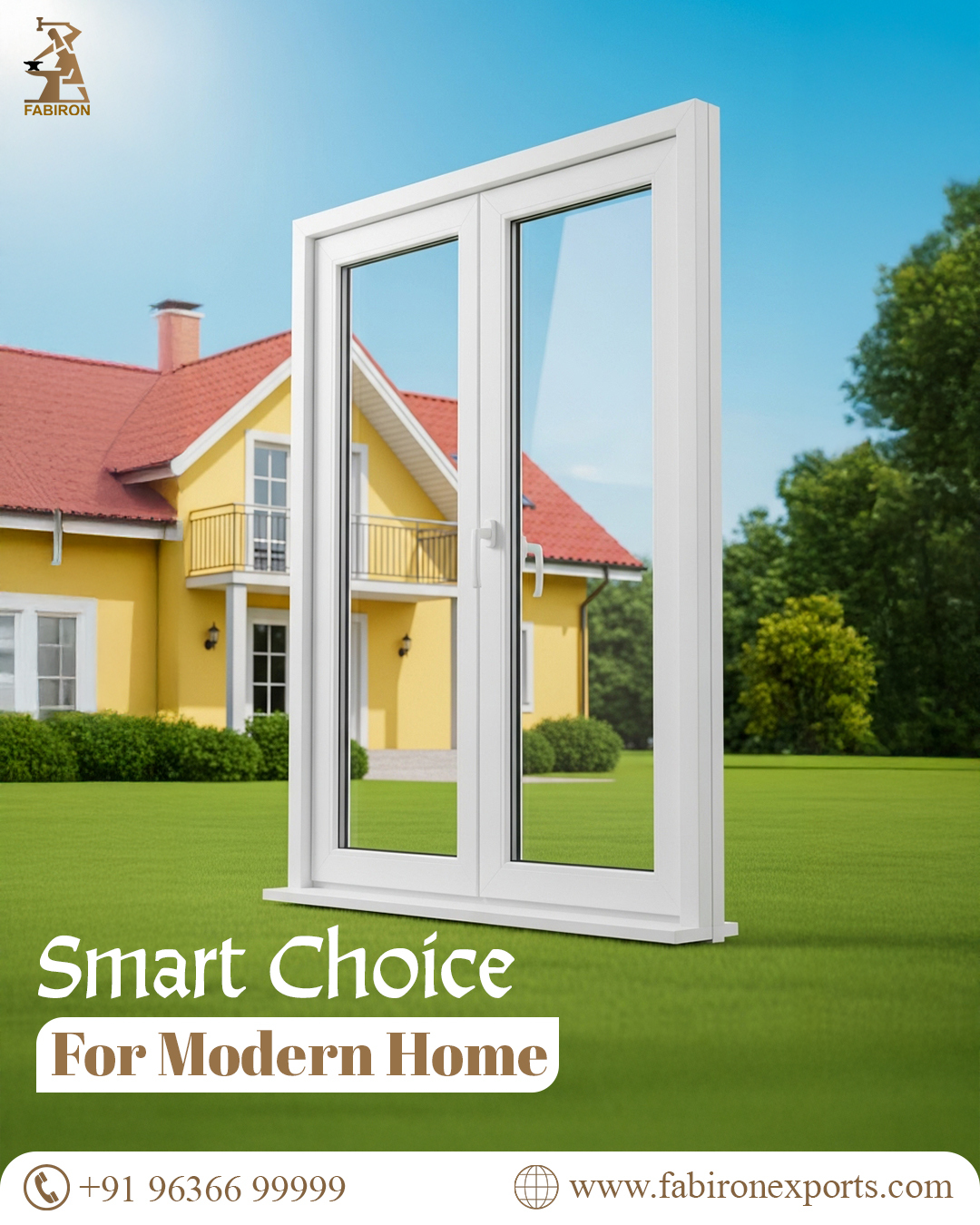 uPVC & Aluminium Windows & Doors in Rajasthan – Premium Architectural Solutions by Fabiron Exports