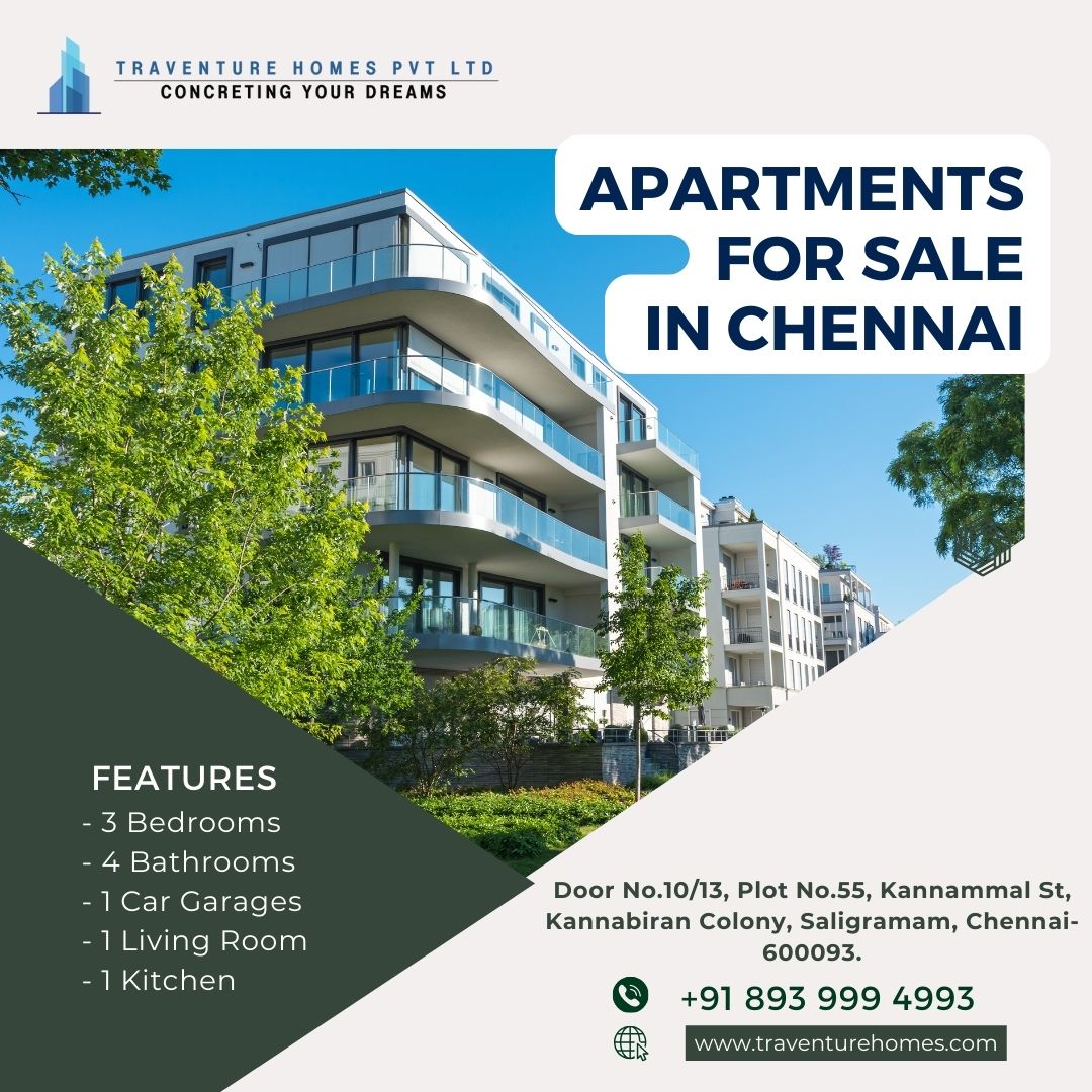 Apartments for sale in Chennai - Traventure Homes