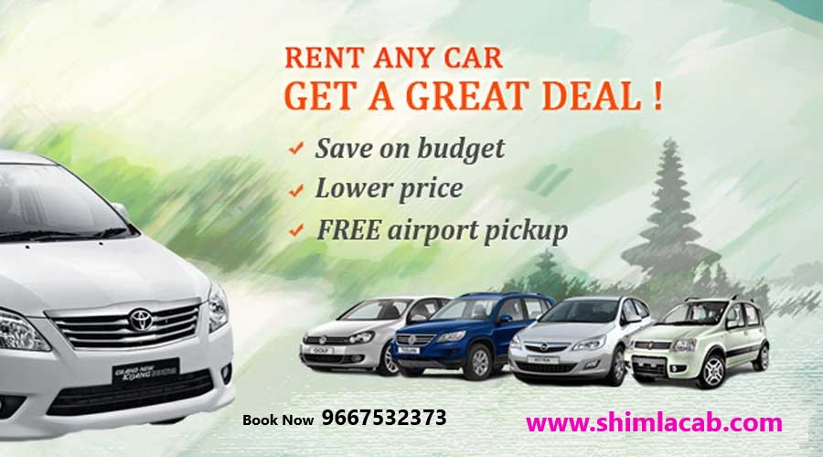 Shimla Cab provides all the way trip to Shimla