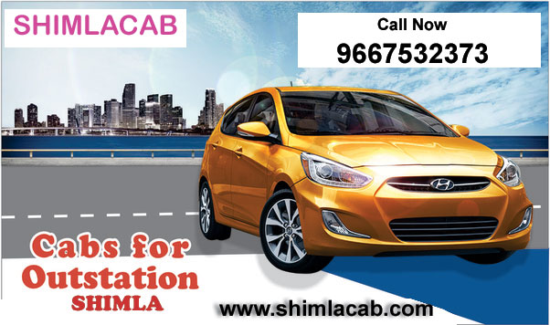 Book one way and round trip car rental service at low price from Shimla