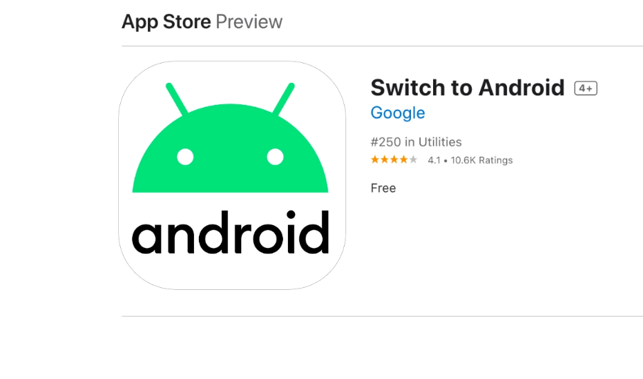 iPhone To Android App Called Switch To Android Promises To Be A Table Turner For Google