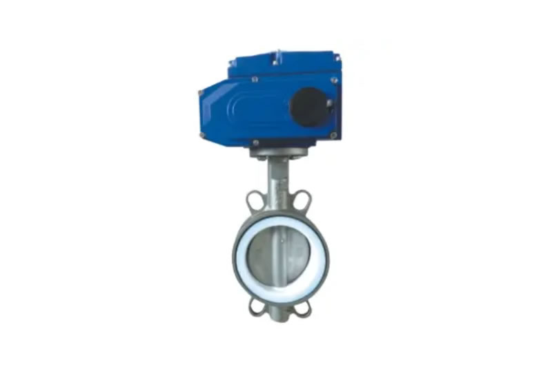 Quick installation of butterfly valve's characteristics.
