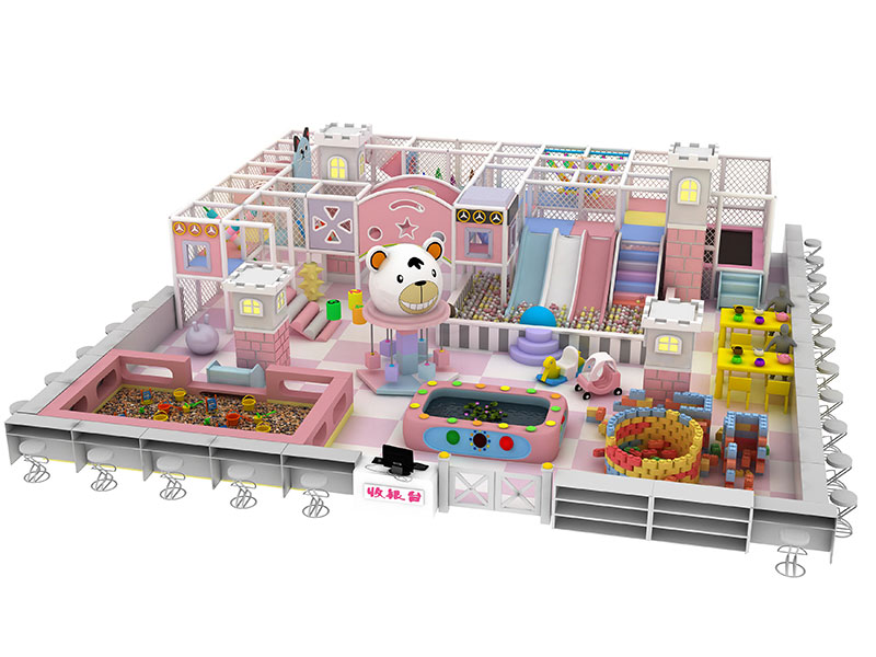 100sqm, 300sqm, which is more suitable to start a indoor soft play zone
