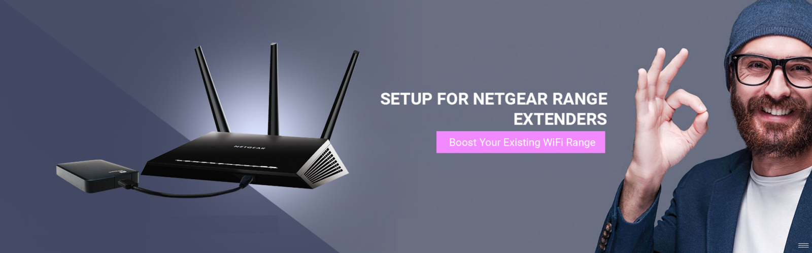 Web Interface Device Configuration Of Netgear Genie Wi-Fi Extender