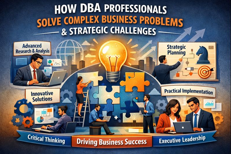 How DBA Professionals Solve Complex Business Problems and Strategic Challenges
