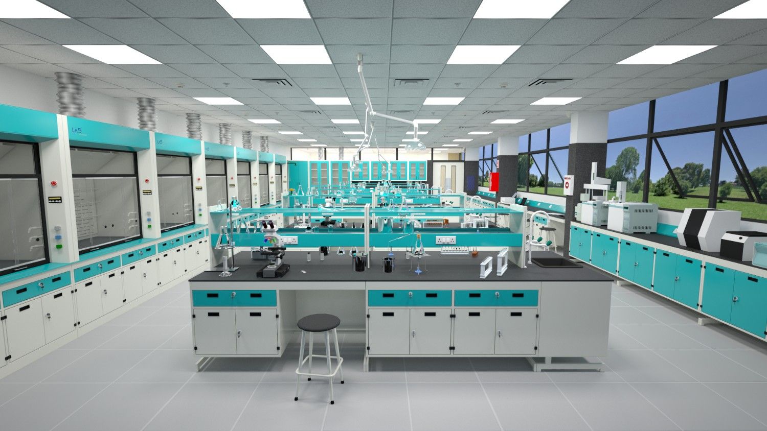 What factors should consider when selecting laboratory furniture?
