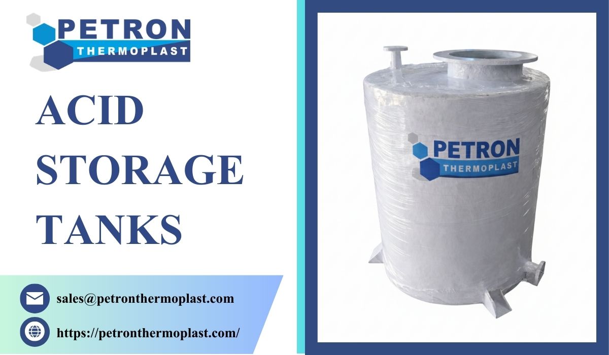 Industrial Acid Storage Tanks for Overseas Chemical Plants