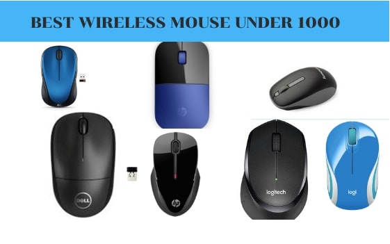 Best Wireless Mouse Under 1000