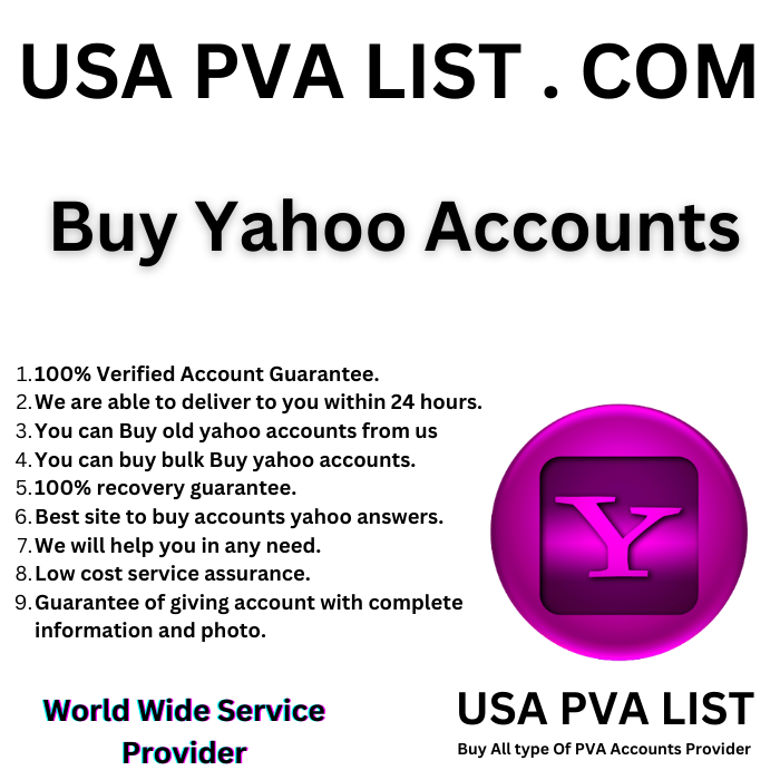 Top 5 Trusted Websites to Buy Yahoo Accounts