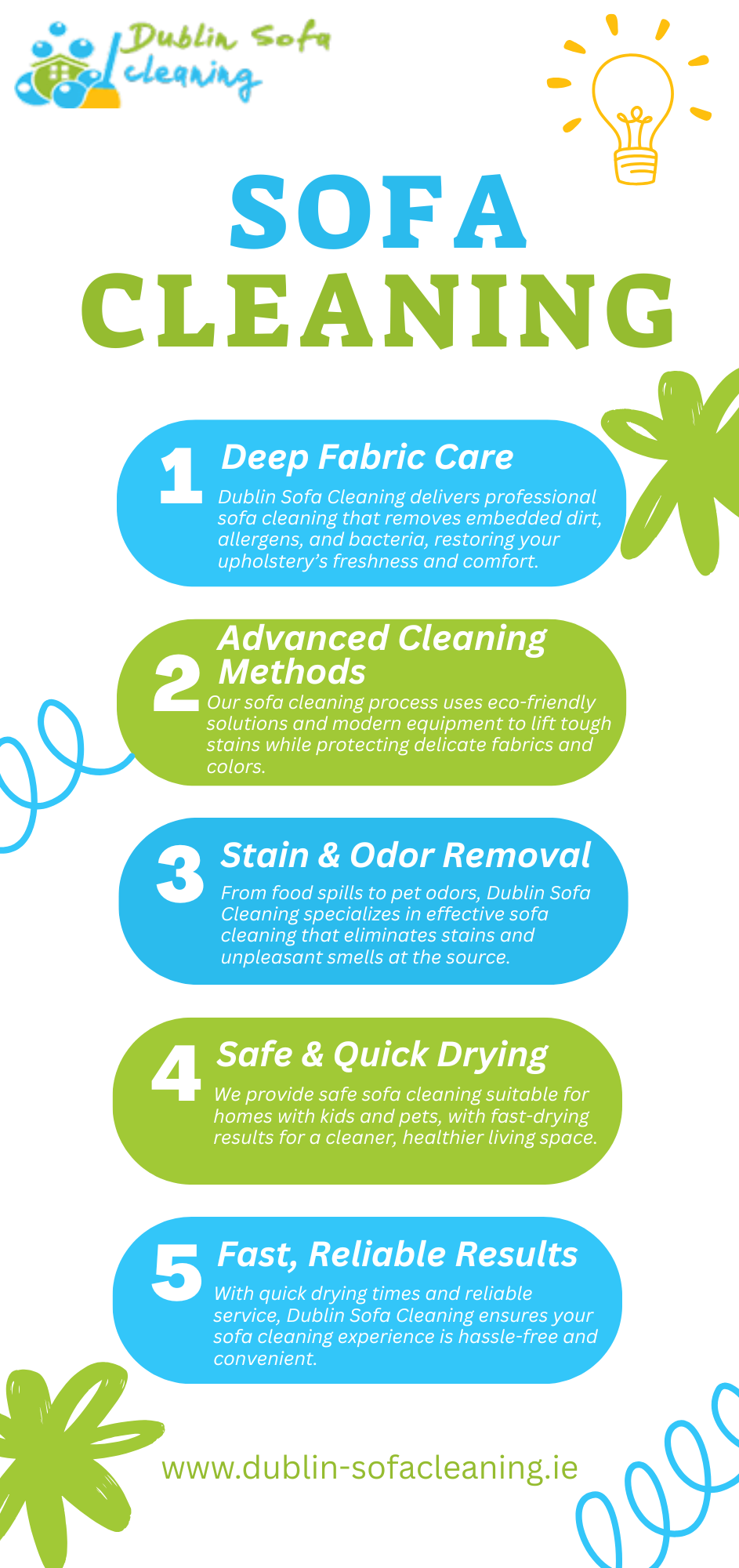 Sofa Cleaning Specialists | Dublin Sofa Cleaning