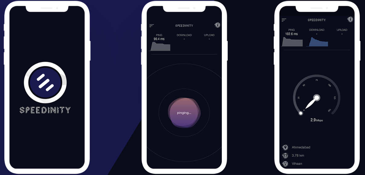 Speedinity - Mobile Internet Speed Test App Development in Saudi Arabia | X-Byte Enterprise Solutions