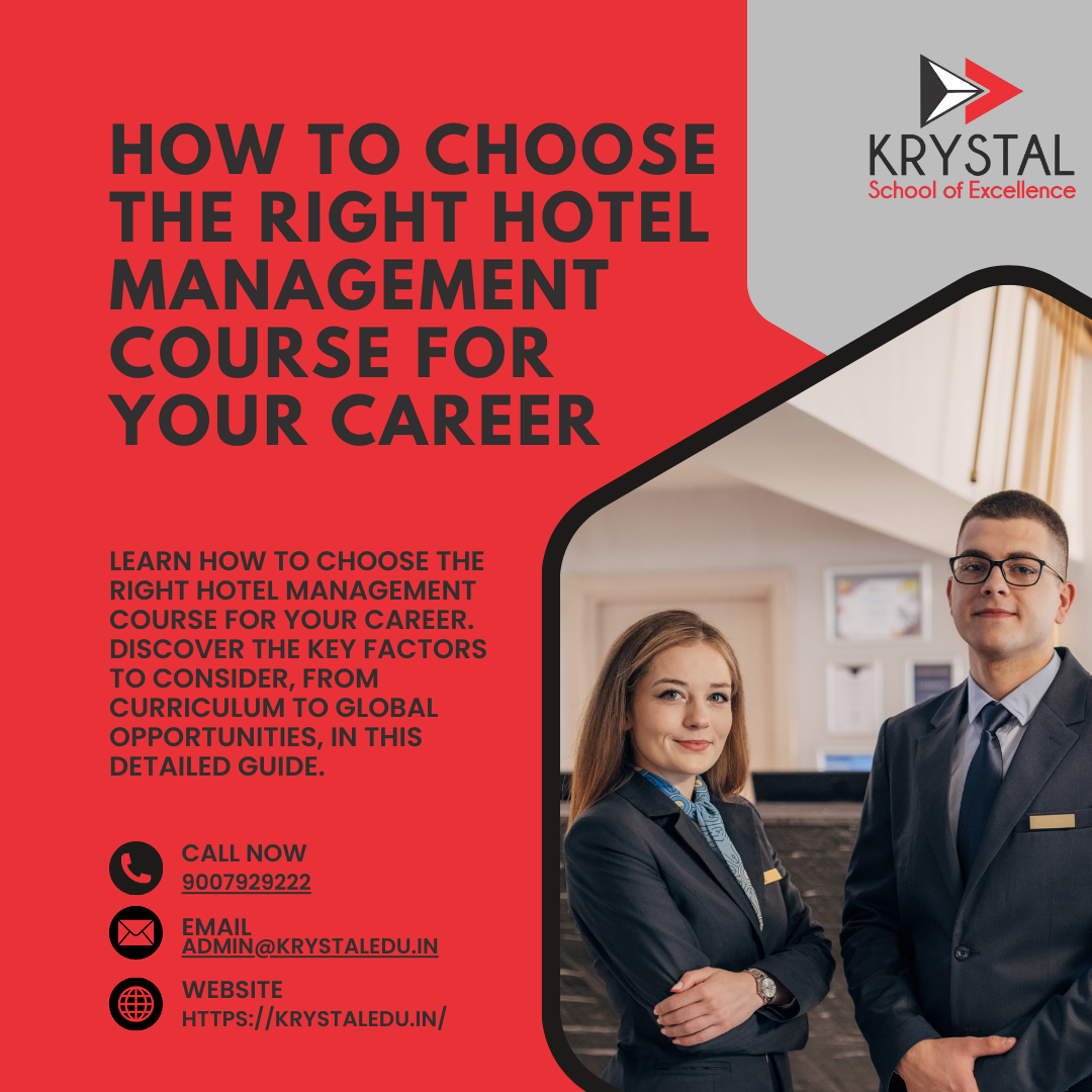 How to Choose the Right Hotel Management Course for Your Career