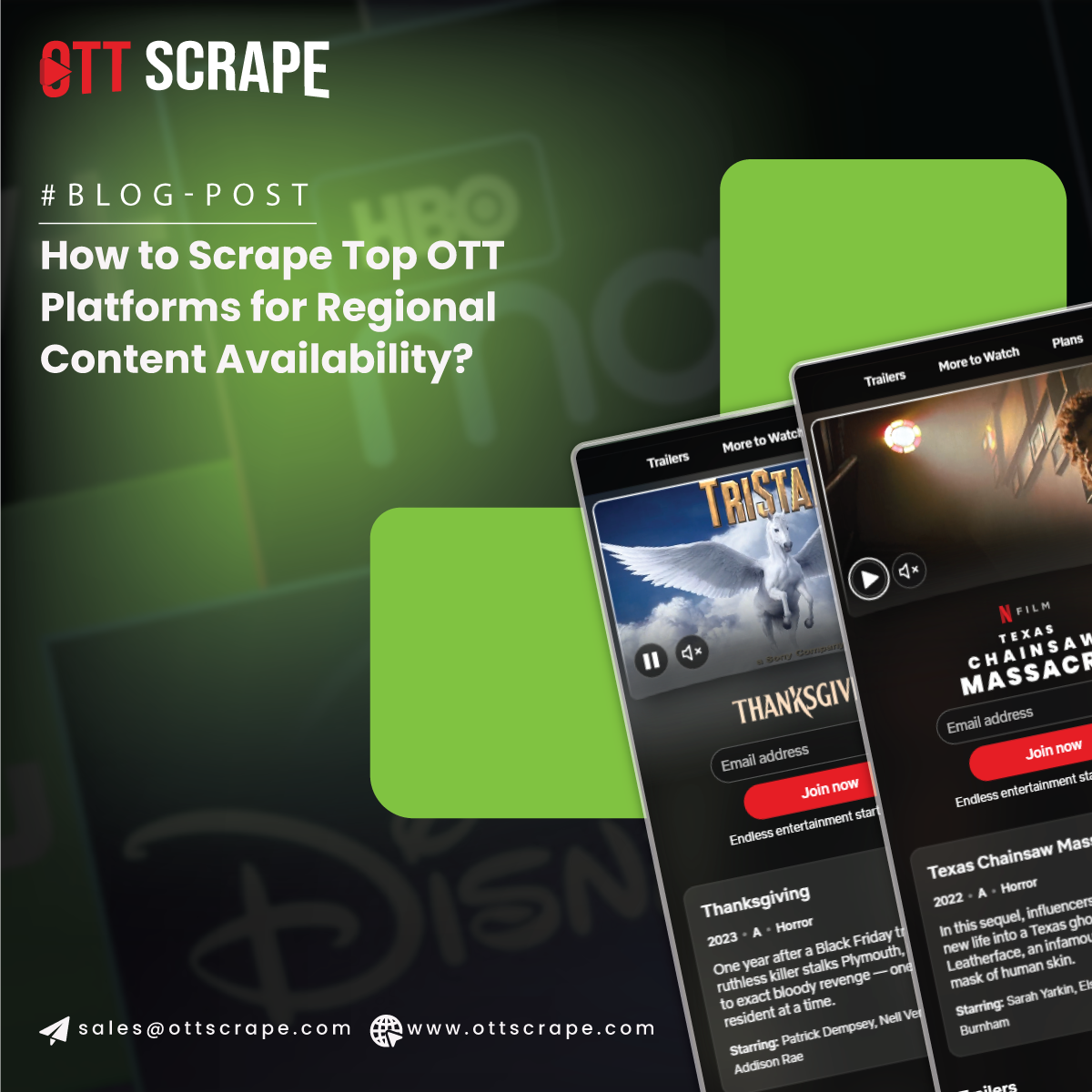 Scrape Top OTT Platforms for Regional Content Availability Data