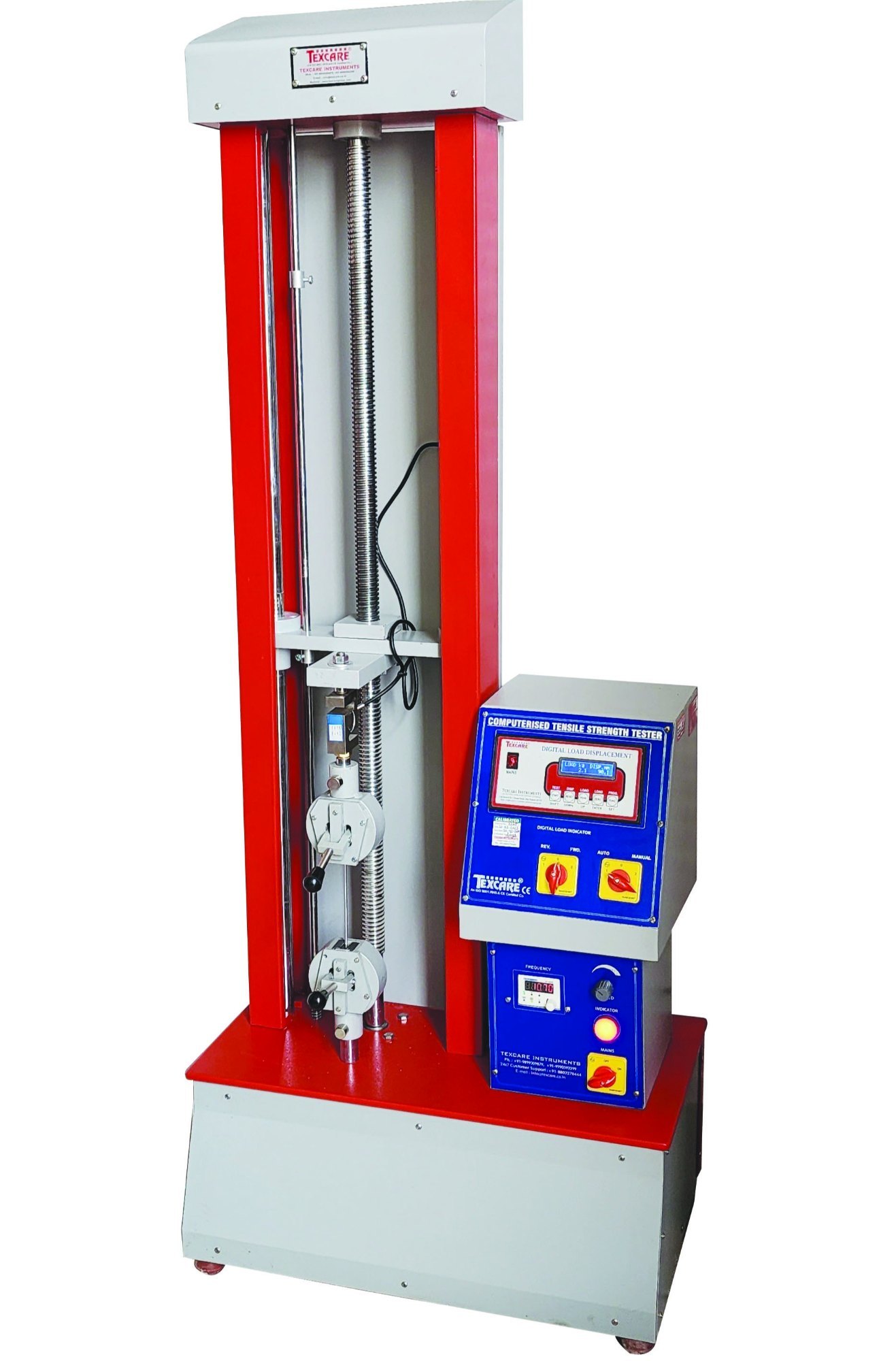What is the difference between a tear strength test and a burst strength test for fabrics ?