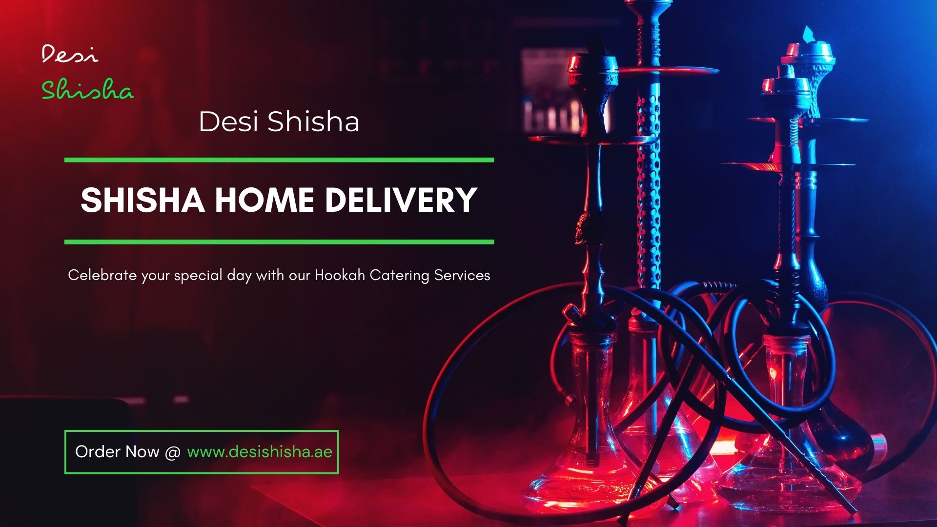 Experience Luxury Shisha Delivery with Desi Shisha