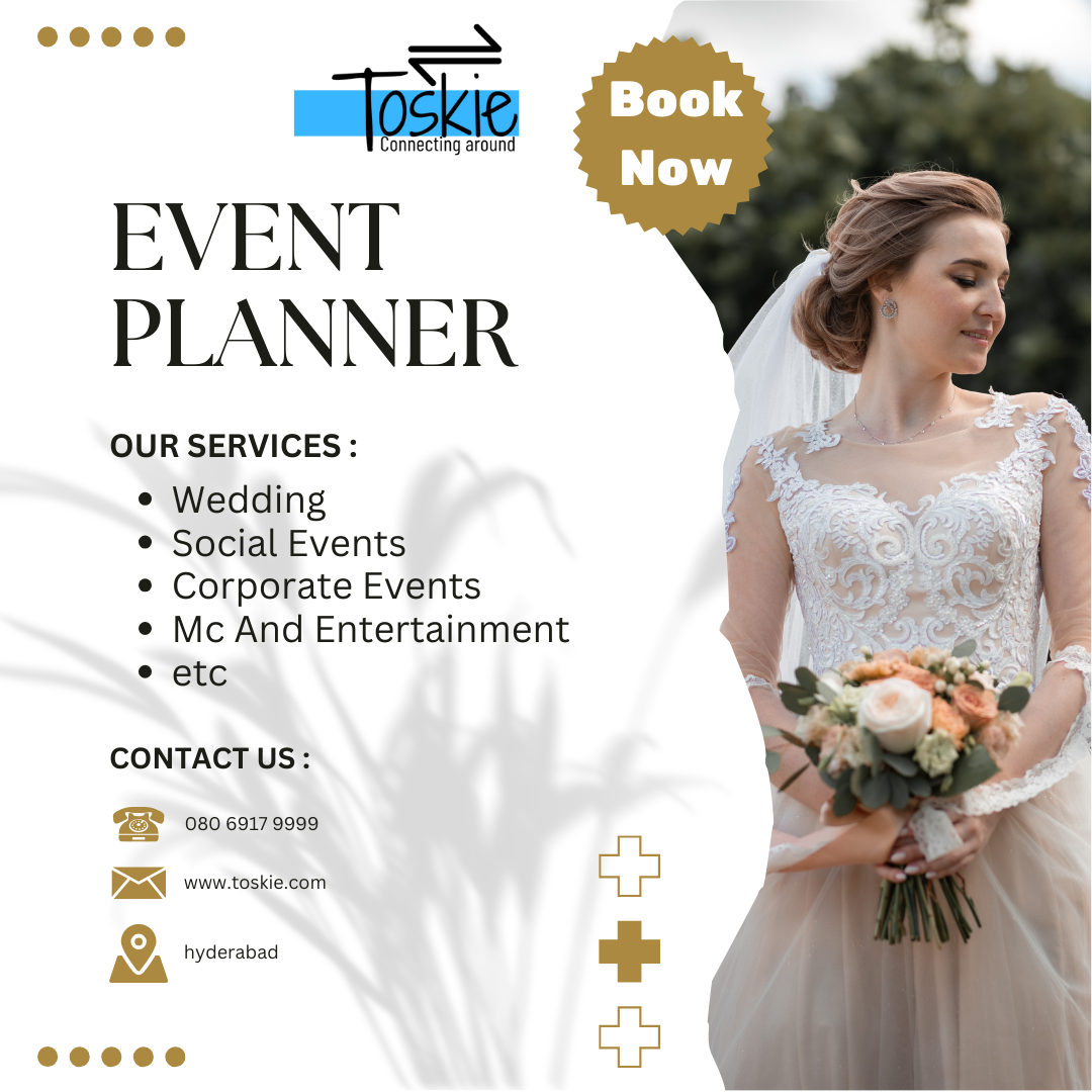 Top Benefits of Hiring Event Planners in Hyderabad - Toskie.