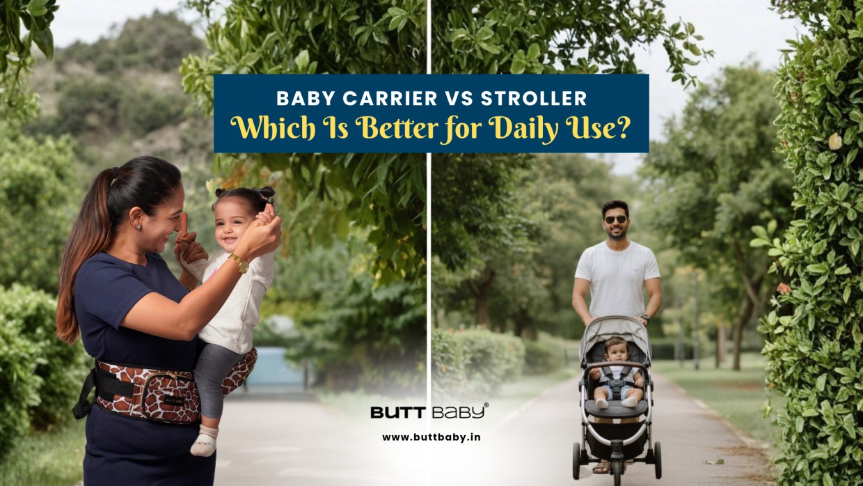 Baby Carrier vs Stroller – Which Is Better for Daily Use?