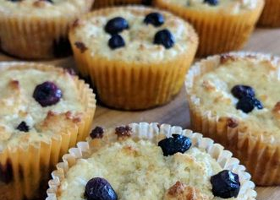 Most Popular Regime for making a veggie Blueberry cheese Muffins