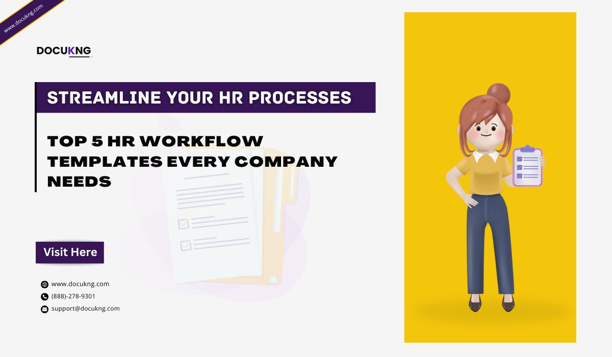 Streamline Your HR Processes: Top 5 HR Workflow Templates Every Company Needs