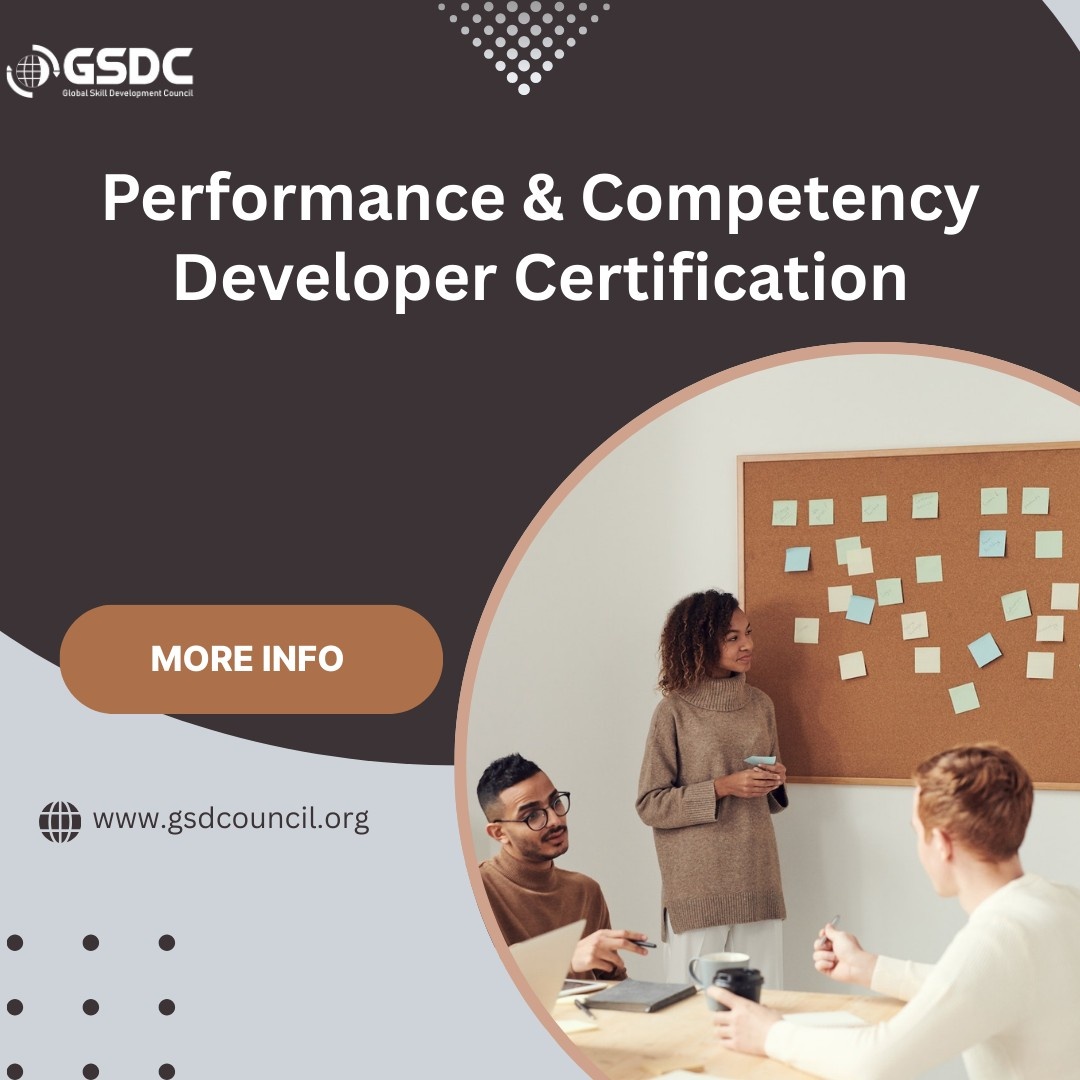 Certified Performance & Competency Developer: Building Skills That Drive Results
