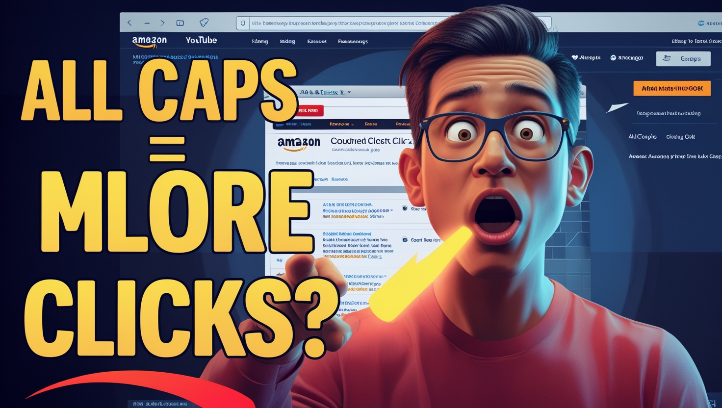 Amazon Catalogue Services: Write Titles with ALL CAPS for More Clicks