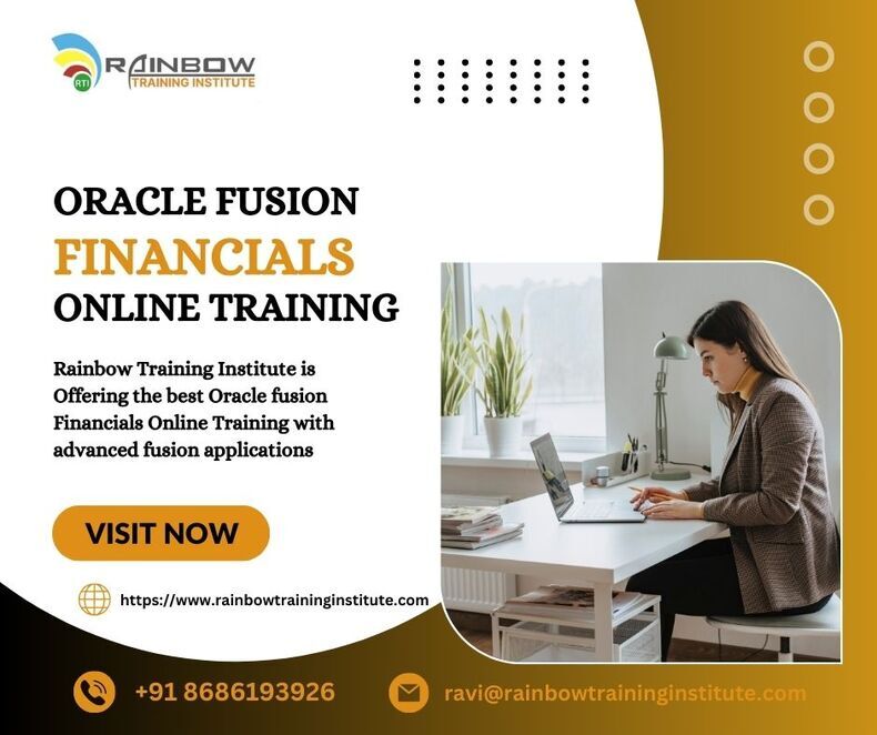 Accelerate Your Career with Oracle Fusion Financials Online Training