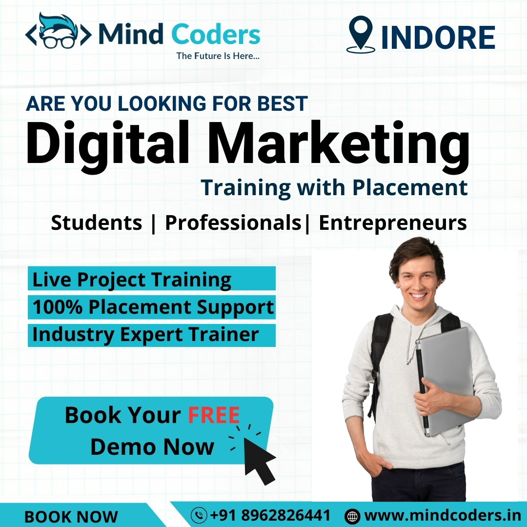 Unlock Your Future with the Best Digital Marketing Course in Indore at Mind Coders